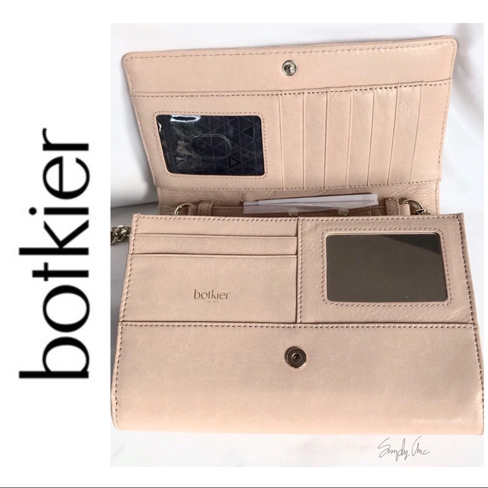 New Botkier genuine leather clutch shoulder bag - Picture 5 of 7
